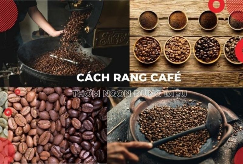 Cách rang cafe ngon tại nhà và quán cà phê với Coffee Concept