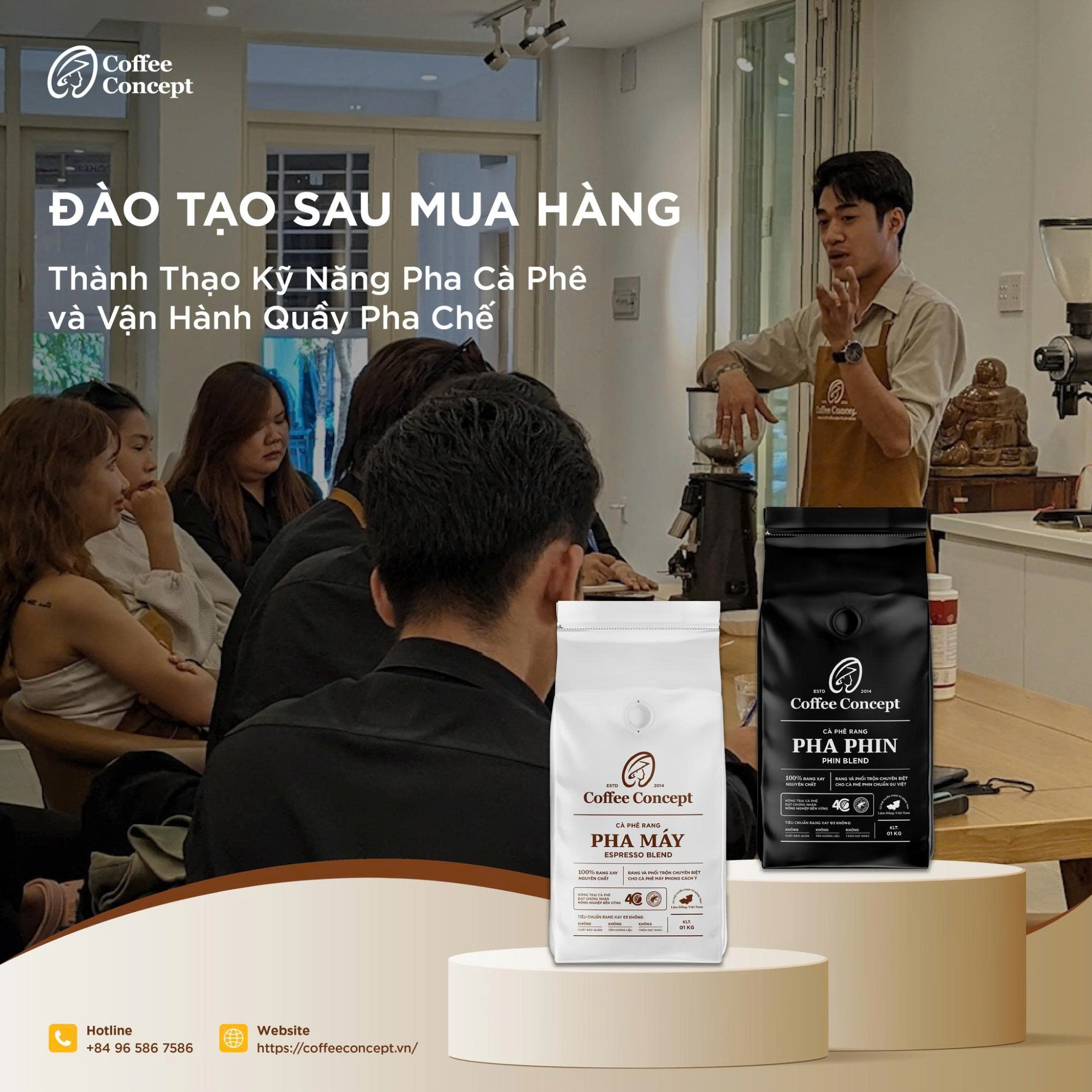 Chọn đúng đối tác cung cấp giải pháp cà phê pha máy phù hợp