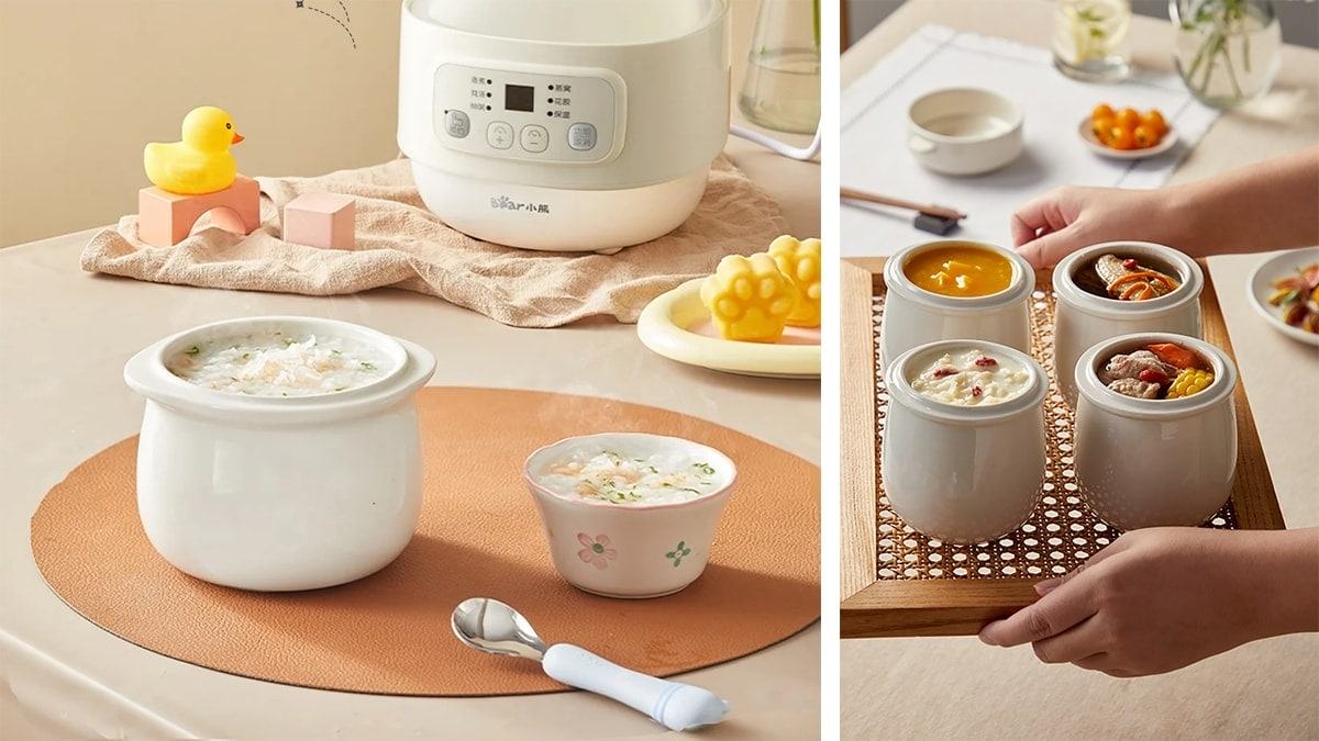 Bí Quyết Nấu Cơm Dẻo Thơm Bằng Nồi Nấu Chậm Bear: Cơm Ngon Như Ý