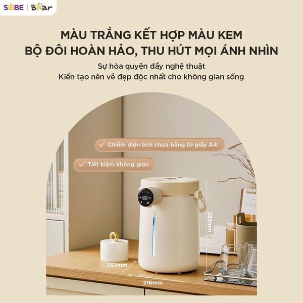1. Thiết kế tinh tế, phù hợp mọi không gian