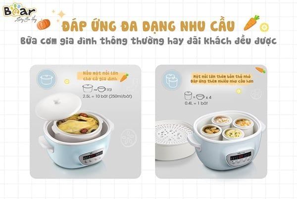 2. Công nghệ nấu chậm cách thủy - giữ trọn dưỡng chất