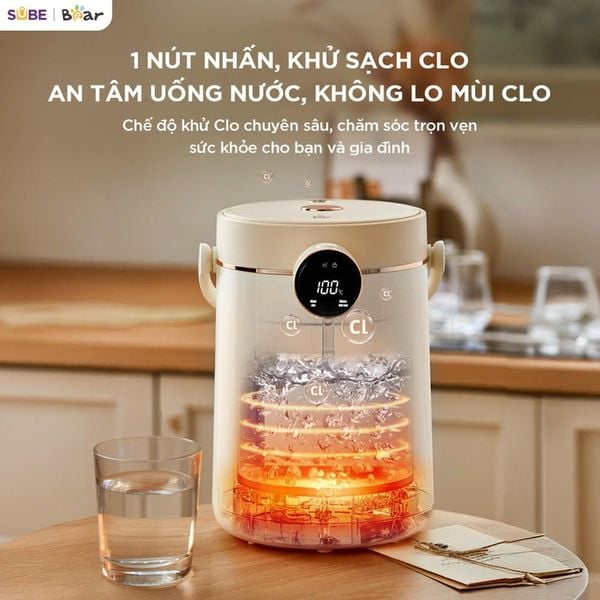 3. Công nghệ khử Clo thông minh