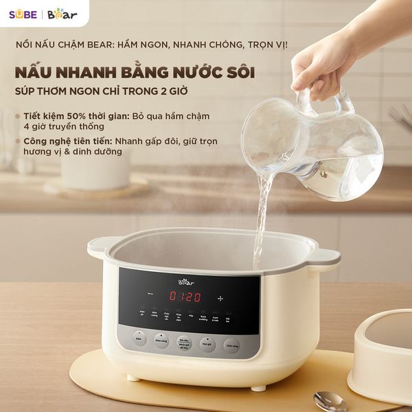 3. Chế độ nấu nhanh - Chỉ 2 giờ