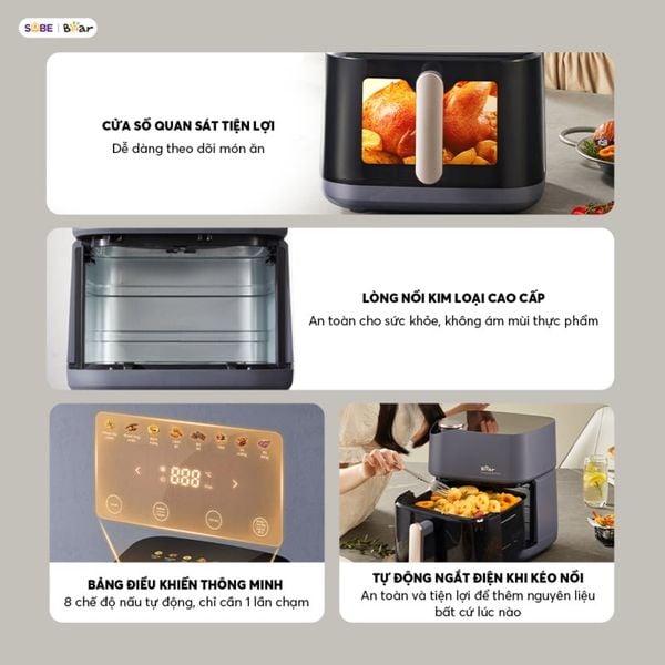 4. Lòng nồi kim loại cao cấp