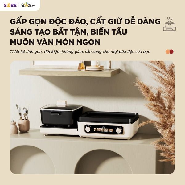 4. Thiết kế gấp gọn - Tối ưu không gian