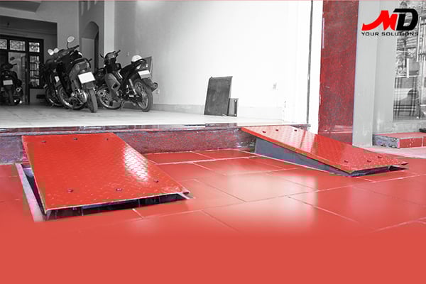 CÔNG THỨC TIÊU CHUẨN ĐƯỜNG DỐC CHO XE Ô TÔ VÀO GARA