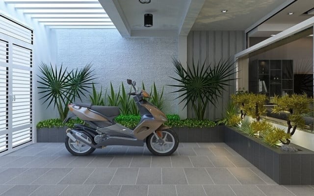 Tiêu chuẩn thiết kế bãi đỗ xe máy gia đình