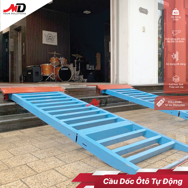 Cầu dốc xe tự động dạng trượt MDTECH