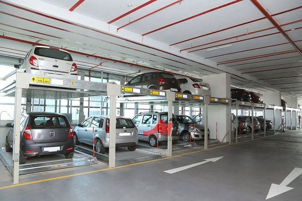 Hệ thống đỗ xe thông minh dạng xếp hình - Puzzle Parking