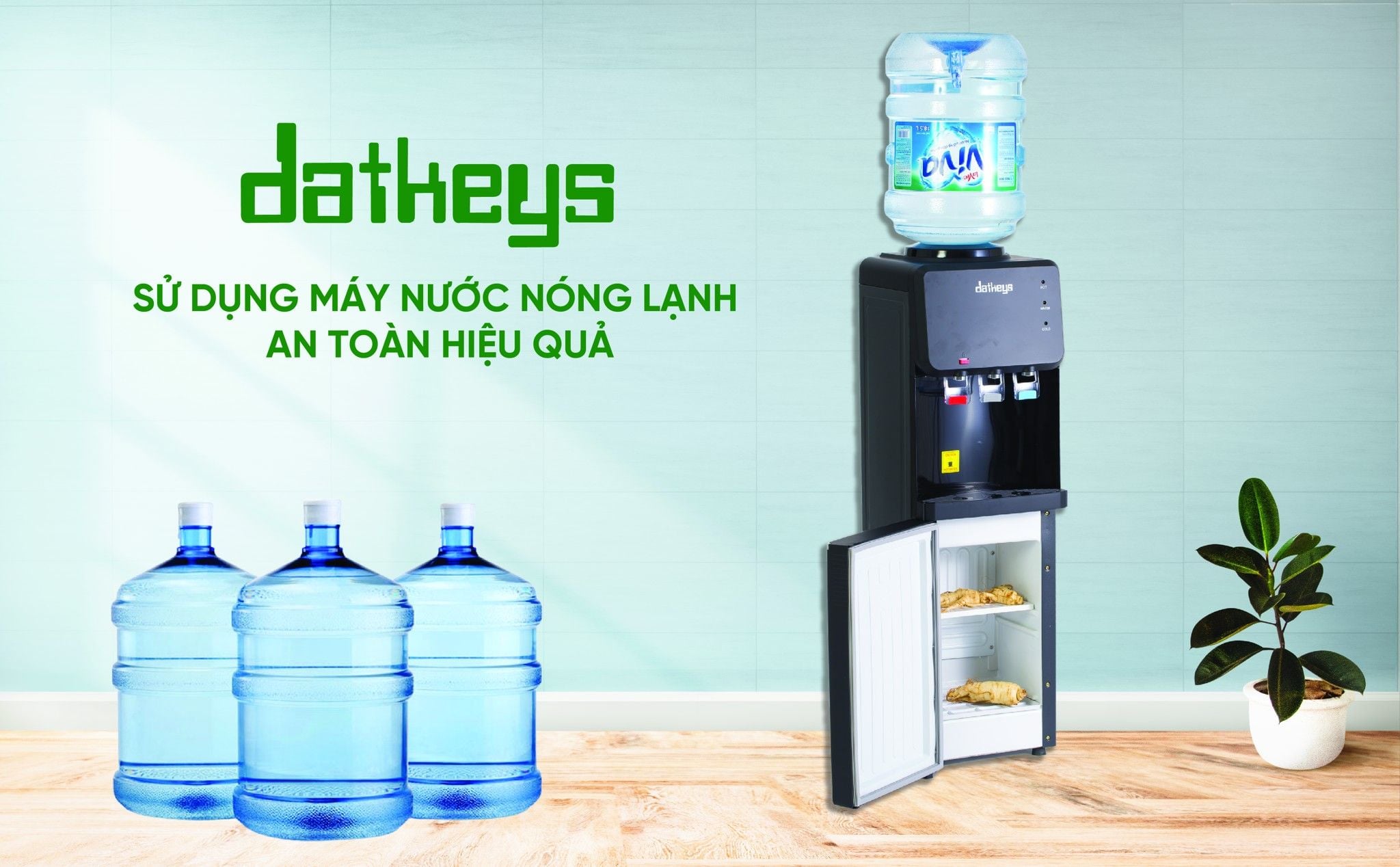SỬ DỤNG MÁY NƯỚC NÓNG LẠNH AN TOÀN HIỆU QUẢ