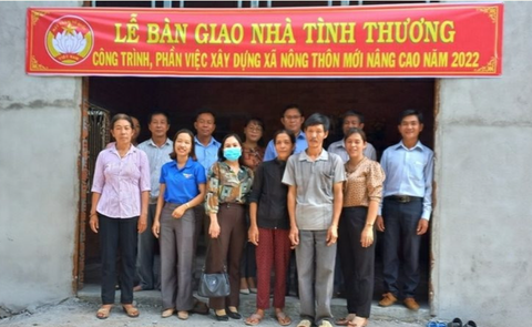Ủng hộ cho quỹ DCI xây dựng Nhà tình thương cho hộ nghèo tại xã Nam Chính huyện Đức Linh tỉnh Bình Thuận
