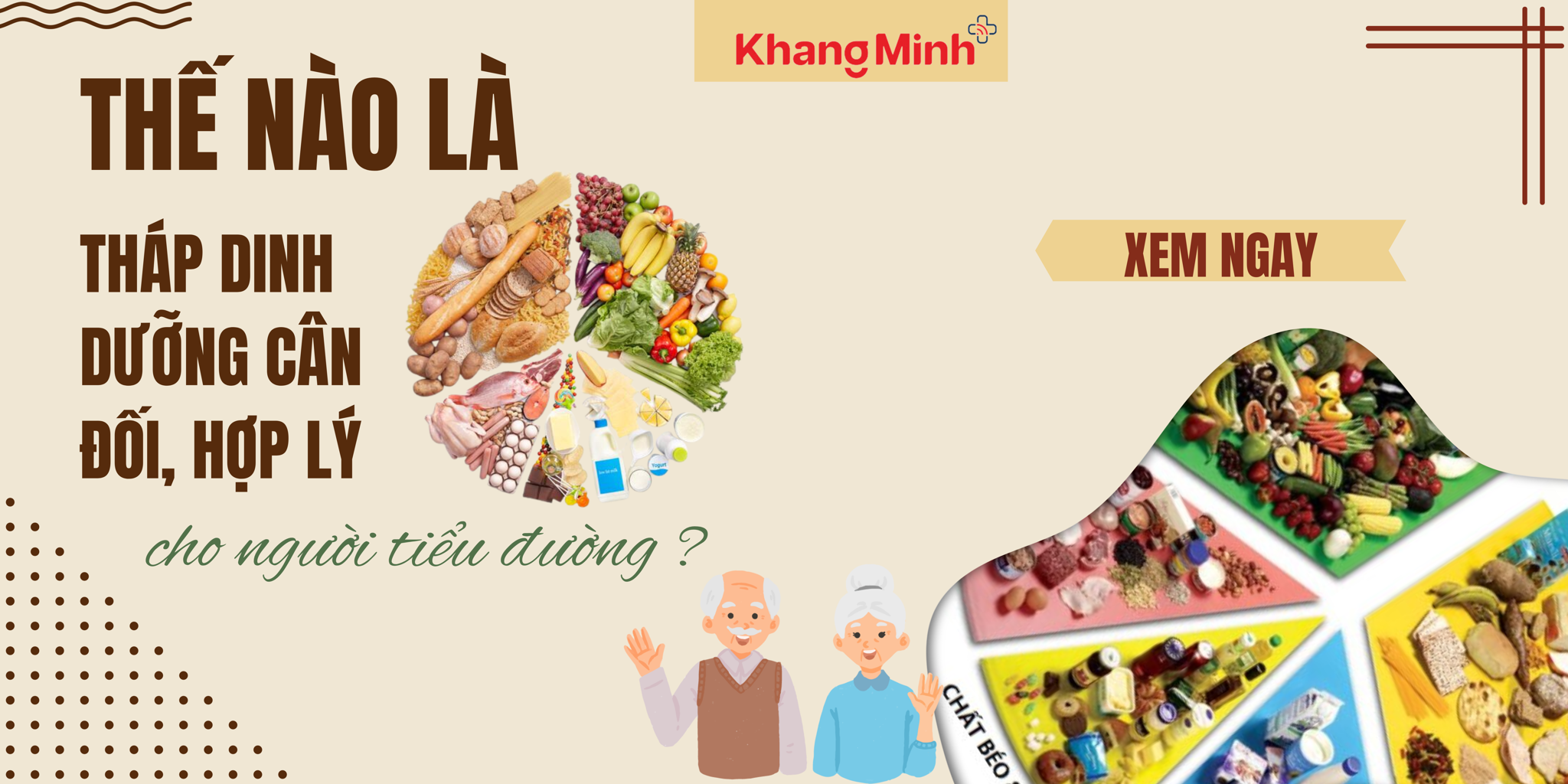 Thế nào là tháp dinh dưỡng cân đối, hợp lý cho người tiểu đường ?