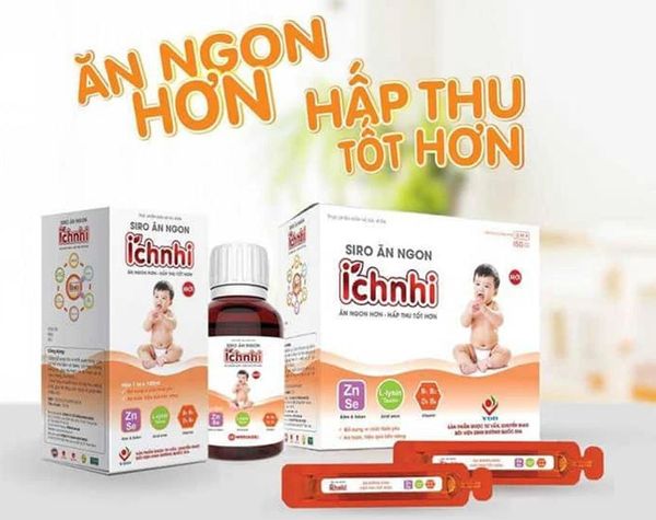 Siro ăn ngon Ích Nhi – Cải thiện chứng biếng ăn, giúp trẻ thèm ăn tự nhiên và ăn ngon miệng hơn.