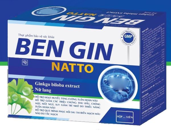 Ben Gin Natto hộp 100 viên
