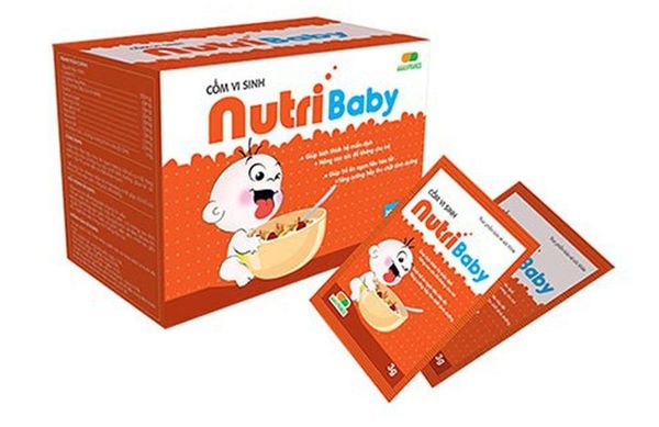 NutriBaby là loại cốm vi sinh giúp bổ sung các vi khuẩn tốt