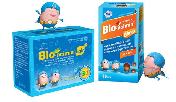 Cốm vi sinh Bio-acimin Gold – hỗ trợ trẻ ăn ngon, tăng cân đều