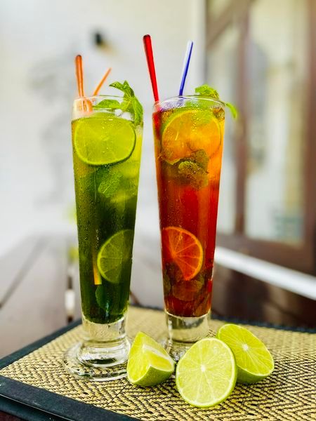 Content trà chanh – Trà chanh thái xanh, đỏ