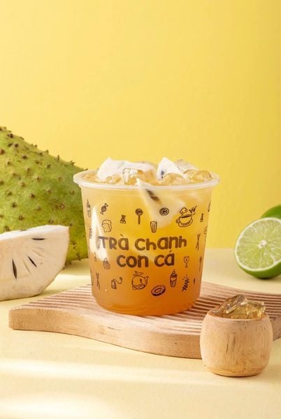 Content trà chanh – Trà chanh mãng cầu