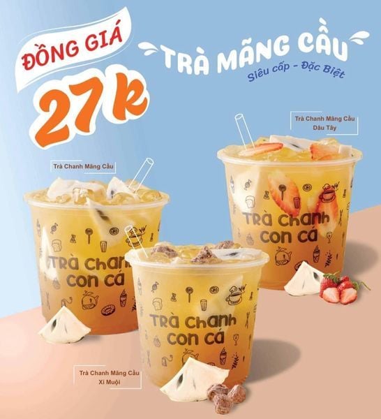 Content trà chanh – Trà chanh 3 vị