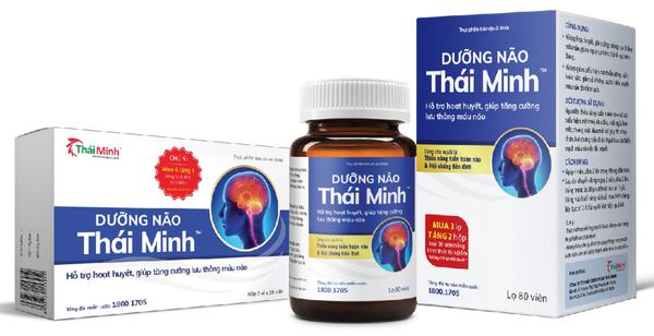 Dưỡng não thái minh hộp 30 viên