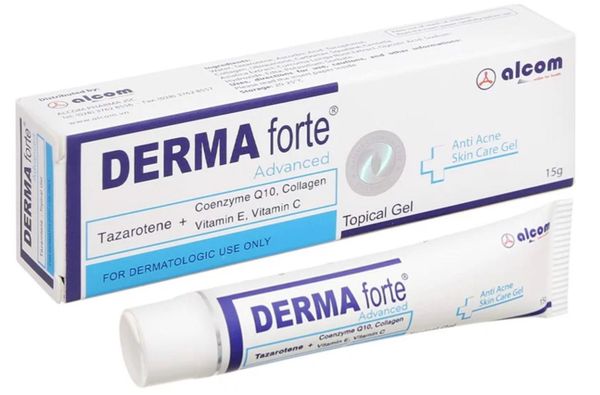 Kem Derma Forte ngừa mụn trứng cá, ngừa thâm, mờ sẹo, dưỡng da tuýp 15g