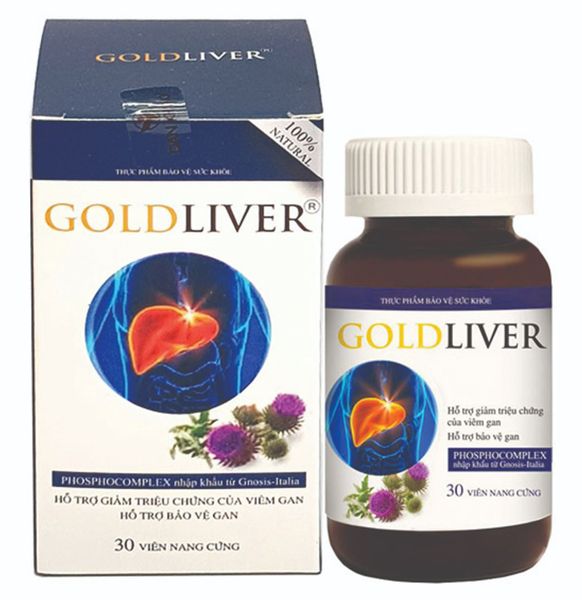 Goldliver hộp 30 viên
