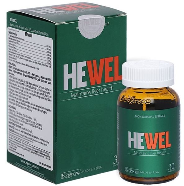 Hewel – Hỗ trợ mát gan giải độc