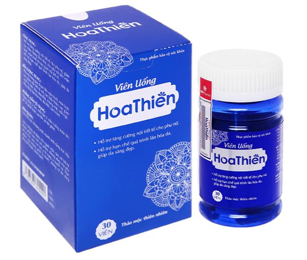Hoa Thiên giúp cân bằng nội tiết tố nữ lọ 30 viên
