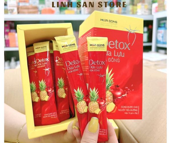 Mẫu content giảm cân – Trà detox