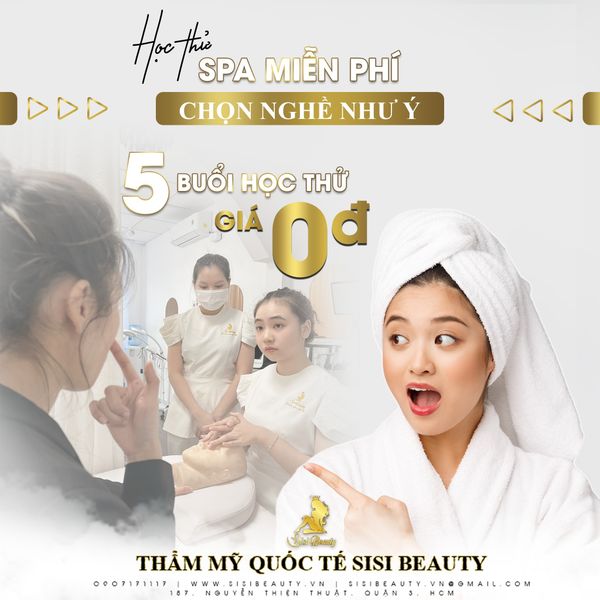 Mẫu content hay về Spa - Học viện thẩm mỹ quốc tế