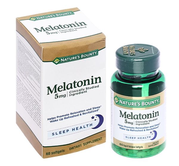 Melatonin Nature'S Bounty chai 60 viên