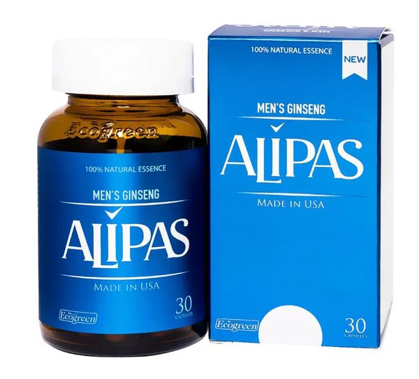 Men's Ginseng Alipas tăng cường sinh lý nam lọ 30 viên