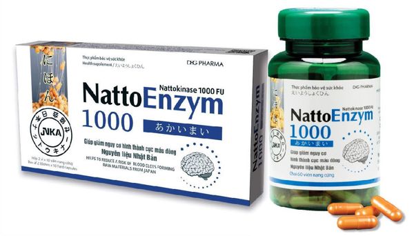 Natto Enzym 1000 chai 60 viên
