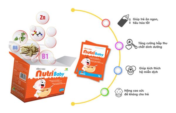 NutriBaby – chuyên biệt cho trẻ biếng ăn, chậm tăng cân