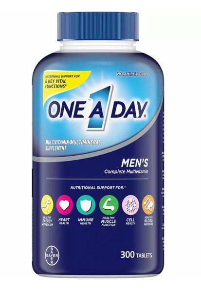 One A Day Men Health Formula 300 viên của Mỹ bổ xung vitamin cho nam