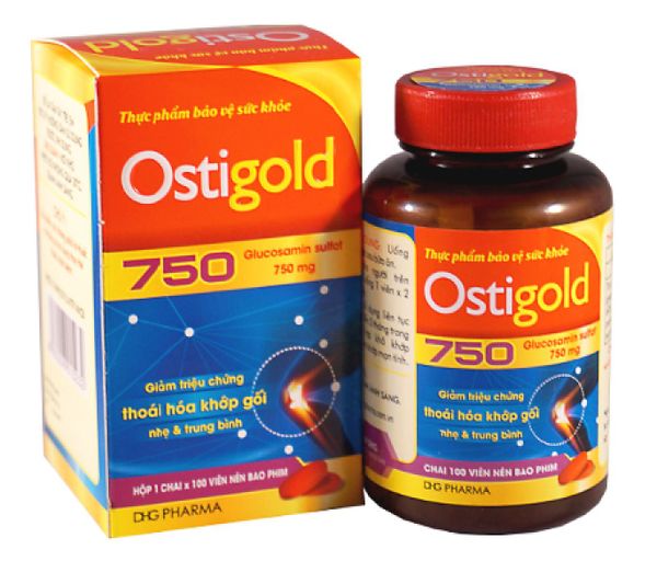 Ostigold 750mg chai 100 viên