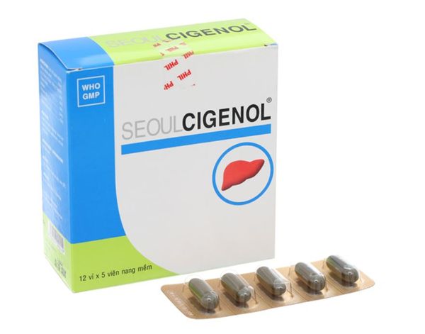 Seoul Cigenol hỗ trợ trị bệnh lý về gan (12 vỉ x 5 viên)