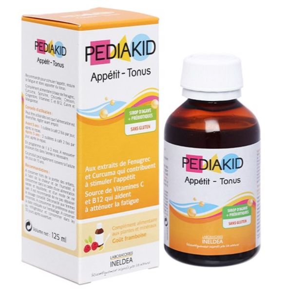 Siro Pediakid Appetit Tonus kích thích ăn ngon chai 125ml