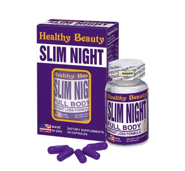 Viên Uống Giảm Cân Ban Đêm HB Slim Night 30 Viên