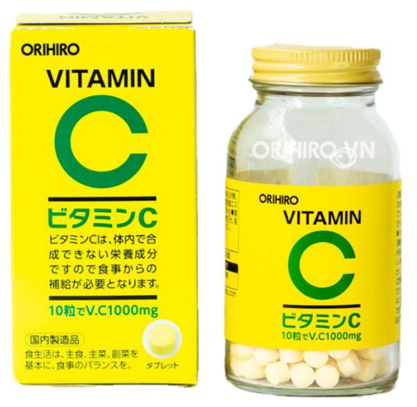 Viên uống Vitamin C Orihiro Nhật Bản