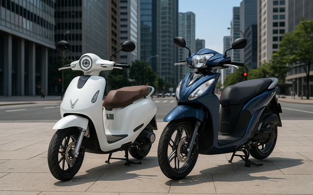 Tại địa phương này, lần đầu tiên doanh số xe máy điện VinFast đã vượt xe xăng Honda