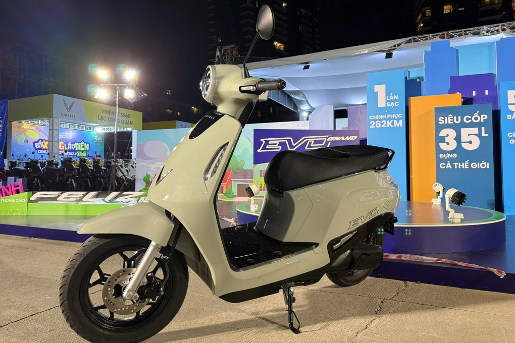 Xe máy điện Evo Grand: Giải pháp tối ưu cho tài xế công nghệ và người dùng thời hiện đại