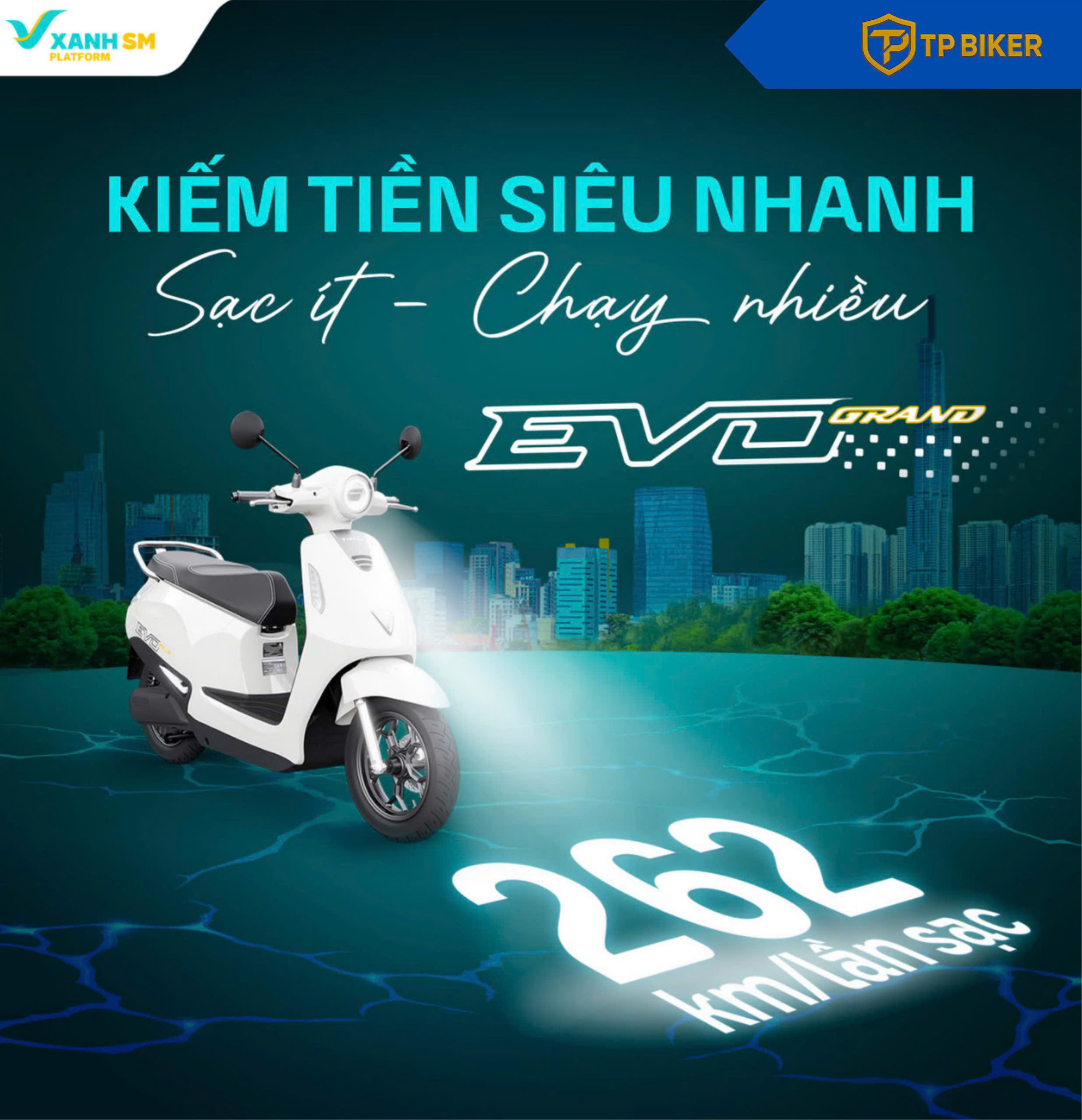 VinFast Evo Grand – Chinh phục mọi hành trình, chạy xa chỉ với 1 lần sạc!