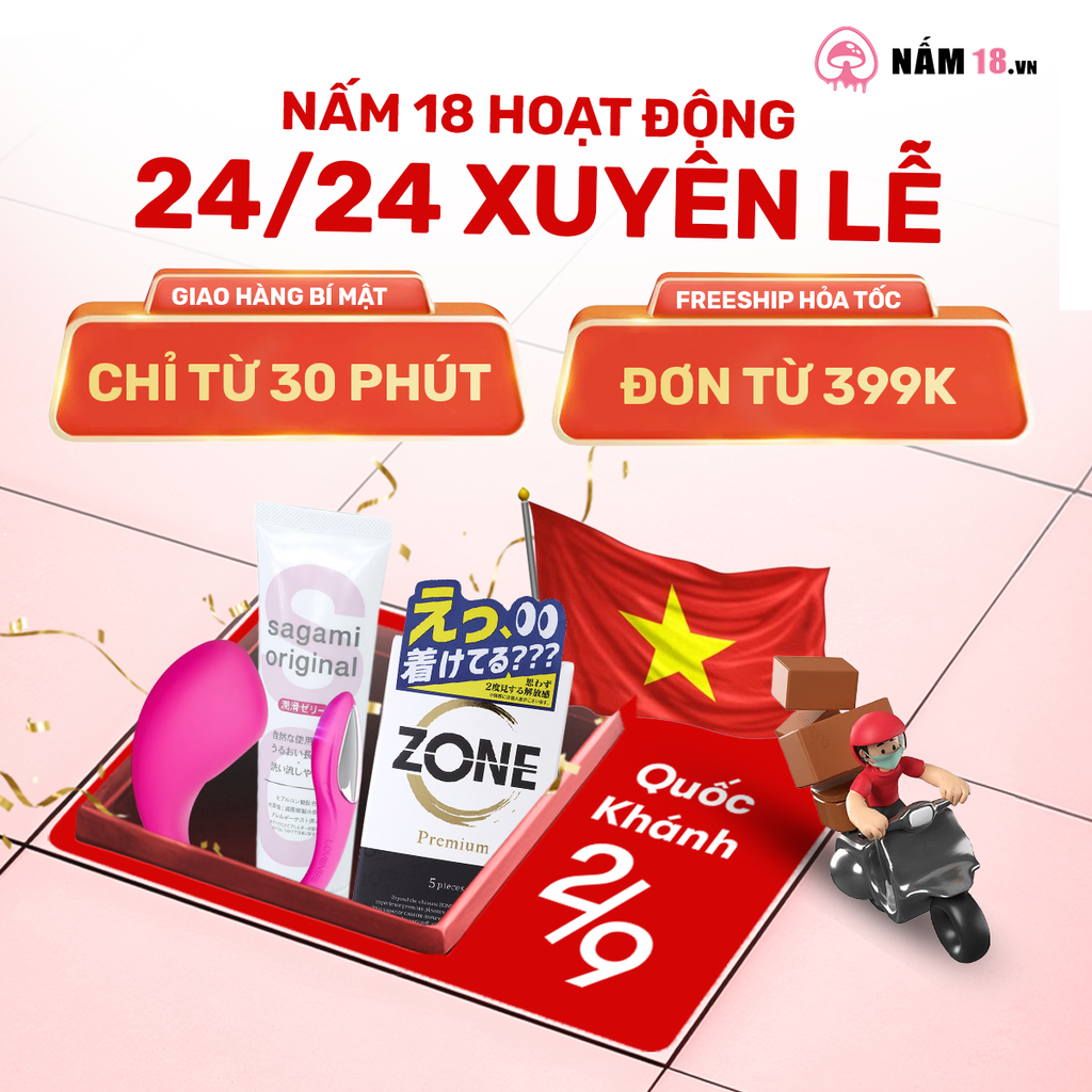 NẤM 18 HOẠT ĐỘNG 24/24 XUYÊN LỄ 2/9