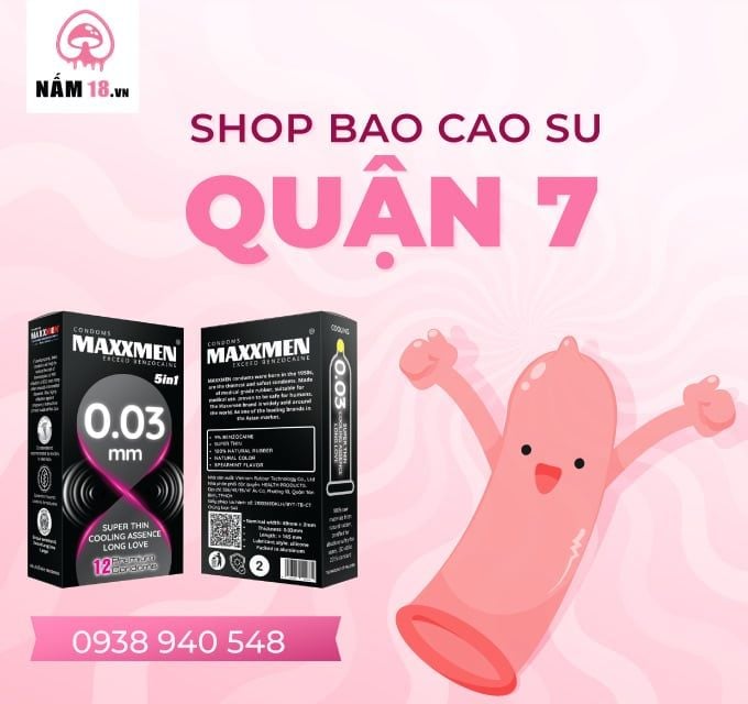 Shop bao cao su quận 7 Lâm Văn Bền uy tín giao hàng kín đáo