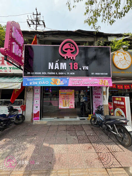 Tưng bừng khai trương sexshop Nấm 18 chi nhánh Quận 4