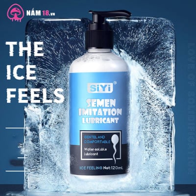 Gel Bôi Trơn Tinh Trùng SiYi Ice Feeling - Chai 120ml | Nấm 18