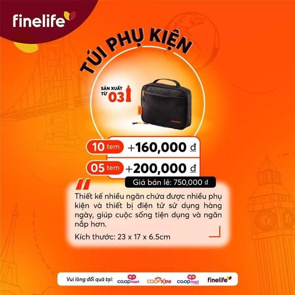 CÔNG NGHỆ XANH ĐỘT PHÁ CÙNG CHƯƠNG TRÌNH ĐỔI QUÀ HẤP DẪN CÙNG SIÊU THỊ FINELIFE