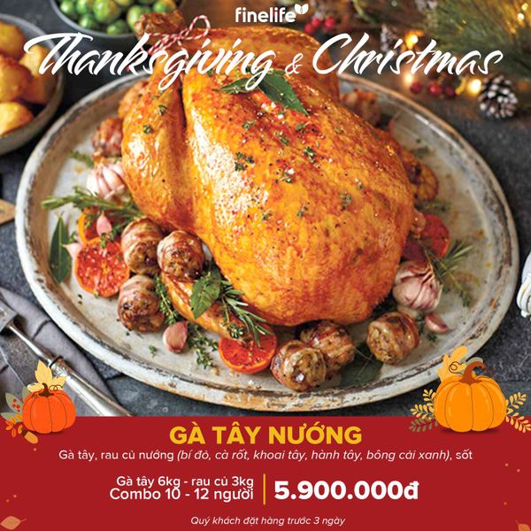 Chào Đón Lễ Tạ Ơn Và Giáng Sinh Với Combo Ẩm Thực Truyền Thống - Chuẩn Vị