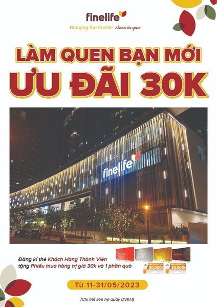 [FINELIFE RIVIERA] LÀM QUEN BẠN MỚI